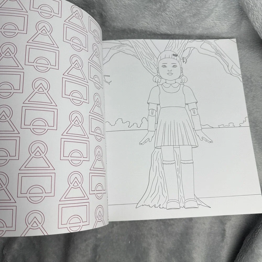 The Unofficial Squid Game Coloring Book Epic Ink Rayuna Ysabel De Pano Soller